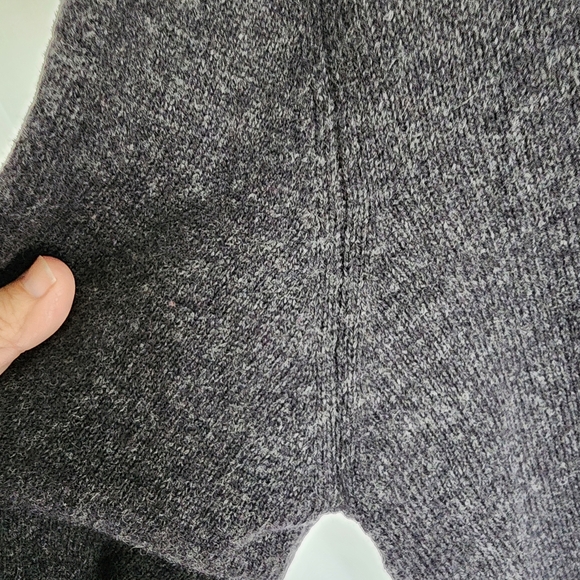 Emanuel Ungaro Charcoal Zip-Up Sweater - Picture 6 of 8